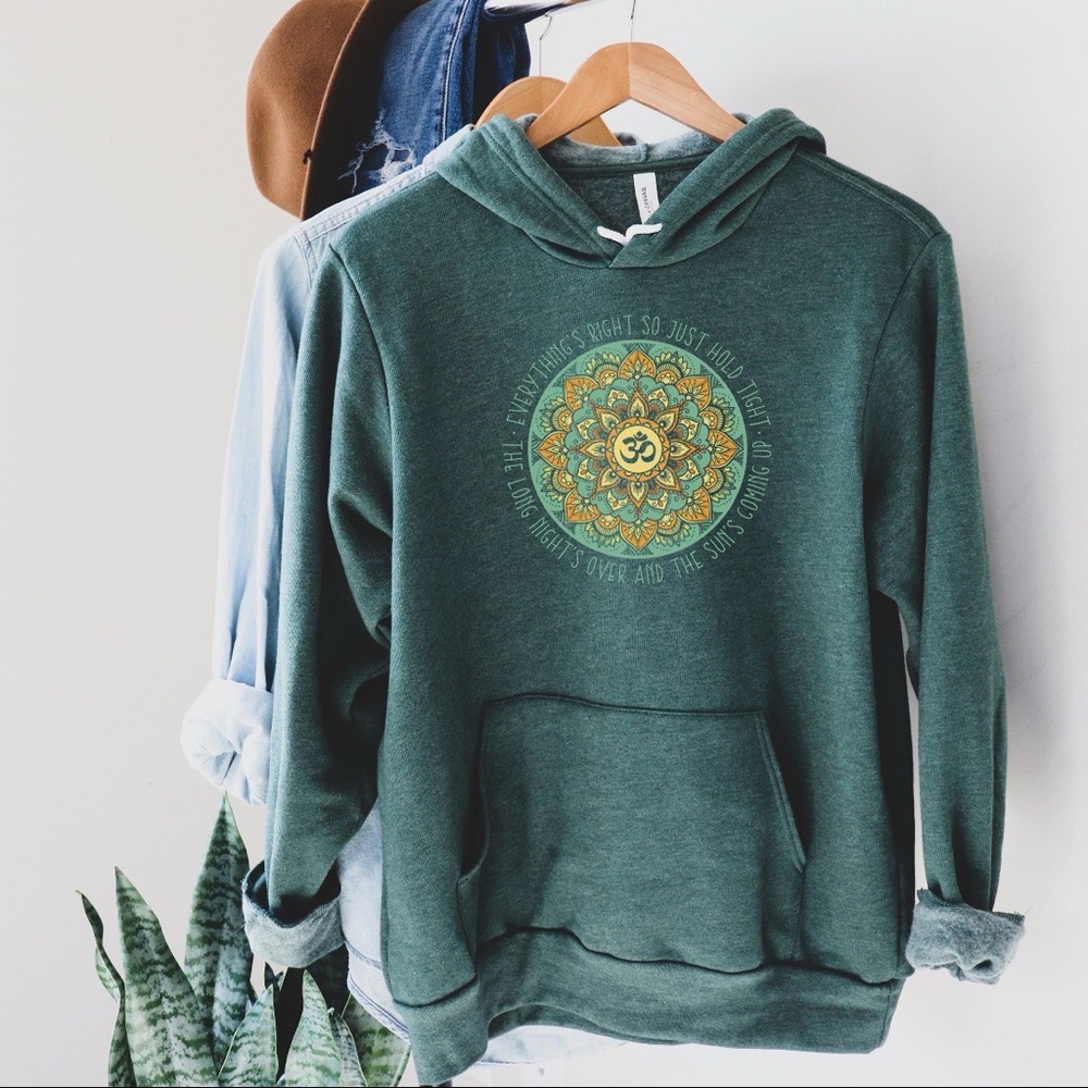 Phish Hoodie Everything’s Right, Unisex, Black Size M, Phish Merch